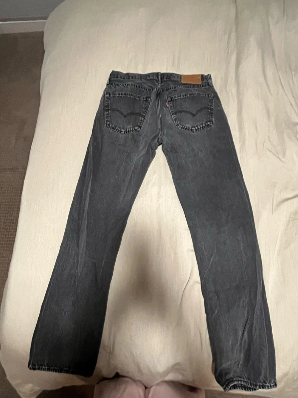 Levi's men’s Black 501 Jeans